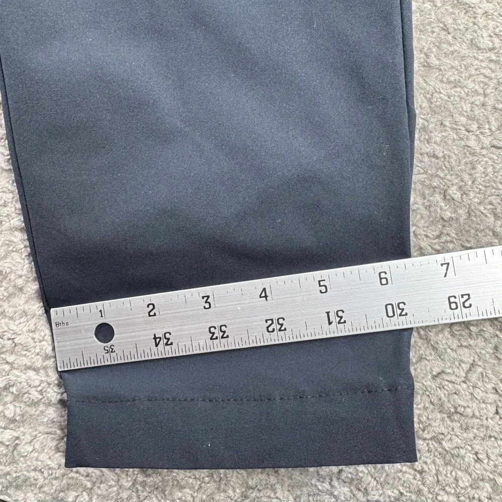 Banana Republic Mens Tech Pants Trousers Navy Blue t Stretch Comfort Size 28x30‎